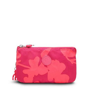 Plecaki Kipling Creativity Large Printed Pouch Różowe | PL 1119VR